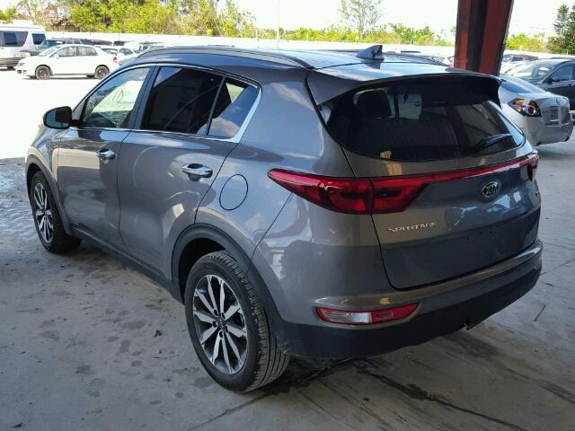 KNDPN3AC4H7294001 - 2017 KIA SPORTAGE E CHARCOAL photo 3