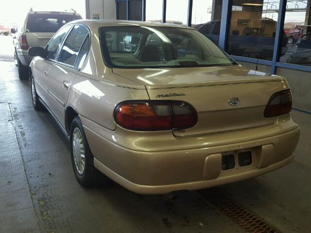 1G1ND52J916221214 - 2001 CHEVROLET MALIBU BROWN photo 3