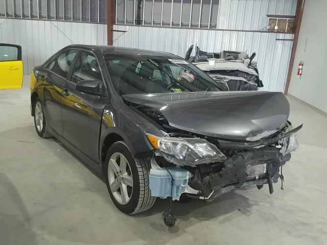 4T1BF1FK1EU325399 - 2014 TOYOTA CAMRY L GRAY photo 1