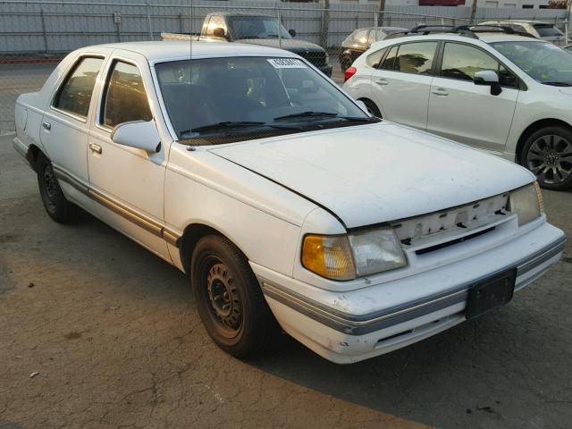 1MECM36X2HK603957 - 1987 MERCURY TOPAZ WHITE photo 1