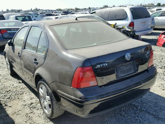 3VWSE69M12M007779 - 2002 VOLKSWAGEN JETTA GLS BLACK photo 3