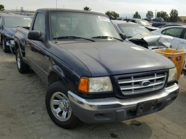 1FTYR10U12PA44780 - 2002 FORD RANGER BLUE photo 1