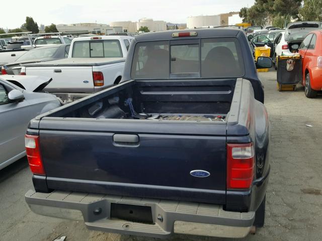 1FTYR10U12PA44780 - 2002 FORD RANGER BLUE photo 6