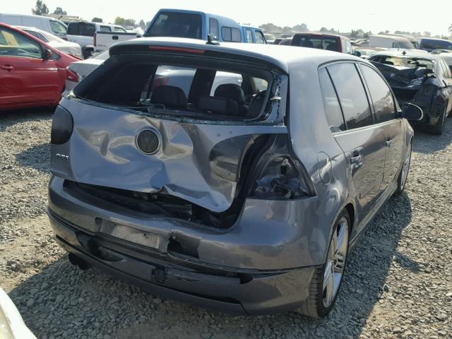 WVWHD71K79W032776 - 2009 VOLKSWAGEN GTI GRAY photo 4