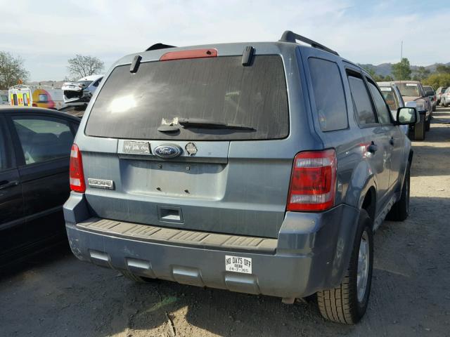 1FMCU0D72CKC10676 - 2012 FORD ESCAPE XLT BLUE photo 4