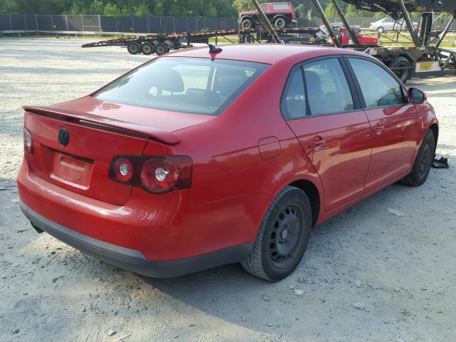 3VWRJ71K28M125097 - 2008 VOLKSWAGEN JETTA WOLF RED photo 4