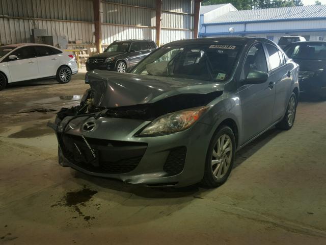 JM1BL1V78D1752556 - 2013 MAZDA 3 I BLUE photo 2