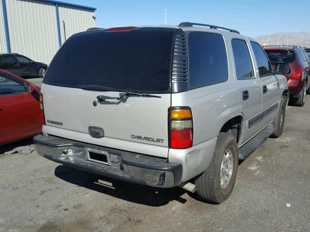 1GNEC13V55J106950 - 2005 CHEVROLET TAHOE C150 GOLD photo 4