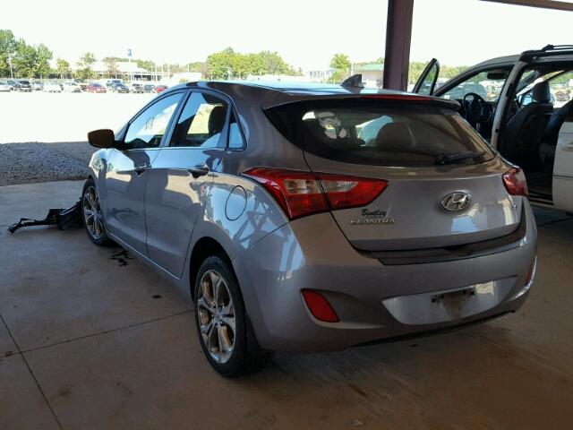 KMHD35LEXDU083184 - 2013 HYUNDAI ELANTRA GT GRAY photo 3