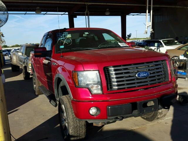 1FTFX1EF4BFA49842 - 2011 FORD F150 SUPER RED photo 1