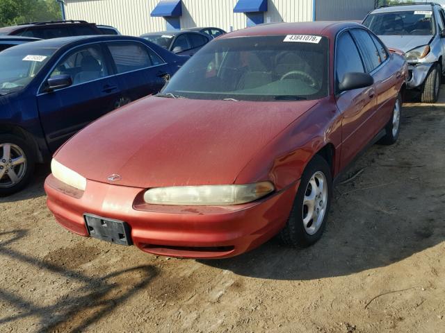 1G3WH52H6XF356060 - 1999 OLDSMOBILE INTRIGUE G BURGUNDY photo 2