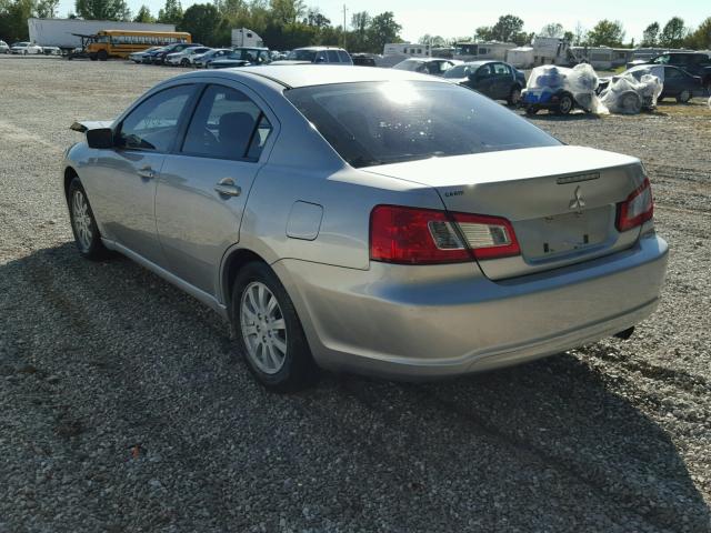 4A32B2FF2BE007691 - 2011 MITSUBISHI GALANT FE SILVER photo 3