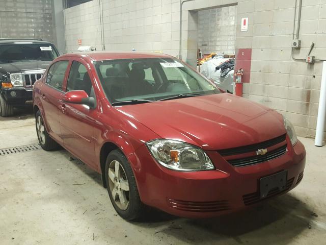 1G1AD5F58A7227513 - 2010 CHEVROLET COBALT 1LT RED photo 1