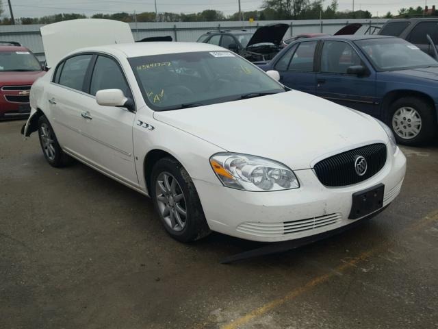 1G4HD57257U109208 - 2007 BUICK LUCERNE CX WHITE photo 1