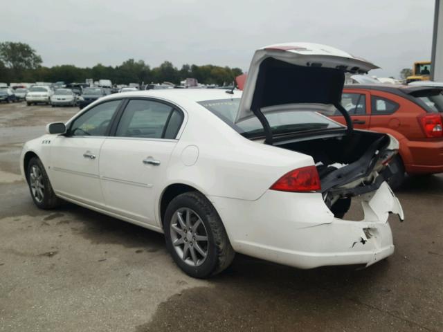 1G4HD57257U109208 - 2007 BUICK LUCERNE CX WHITE photo 3