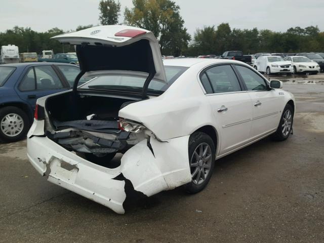 1G4HD57257U109208 - 2007 BUICK LUCERNE CX WHITE photo 4