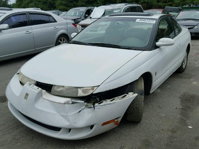 1G8ZH1270XZ179981 - 1999 SATURN SC2 WHITE photo 2