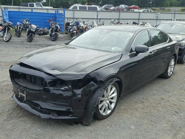 LVY992MK5JP024090 - 2018 VOLVO S90 T6 BLACK photo 2