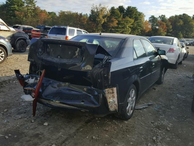 1G6DP577860119147 - 2006 CADILLAC CTS BLACK photo 4