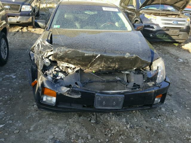 1G6DP577860119147 - 2006 CADILLAC CTS BLACK photo 9