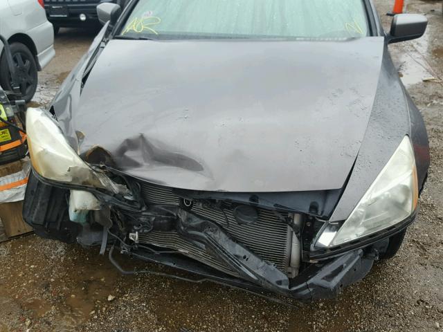 1HGCM66866A040718 - 2006 HONDA ACCORD GRAY photo 7