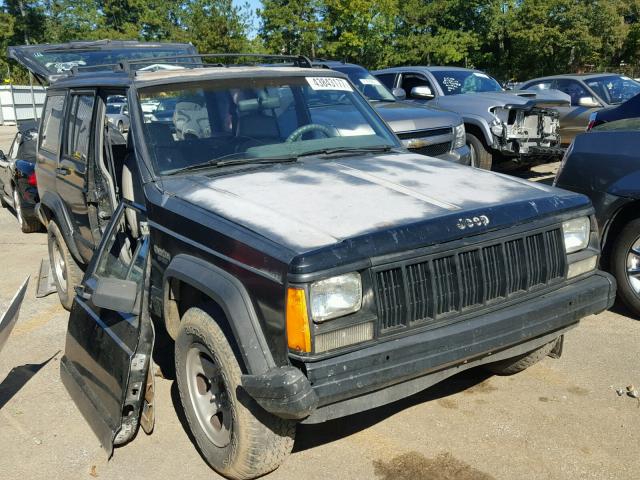 1J4FT68S1PL638819 - 1993 JEEP CHEROKEE S BLACK photo 1