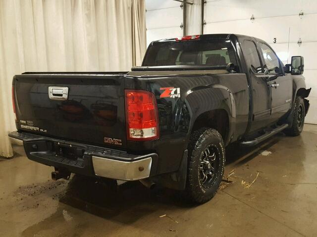 1GTEK19068Z297100 - 2008 GMC SIERRA BLACK photo 4