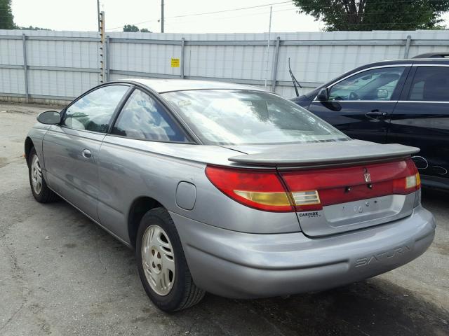 1G8ZG1274XZ199749 - 1999 SATURN SC2 GRAY photo 3