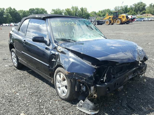 3VWDC21VX2M809761 - 2002 VOLKSWAGEN CABRIO GLX 黑色 照片 1