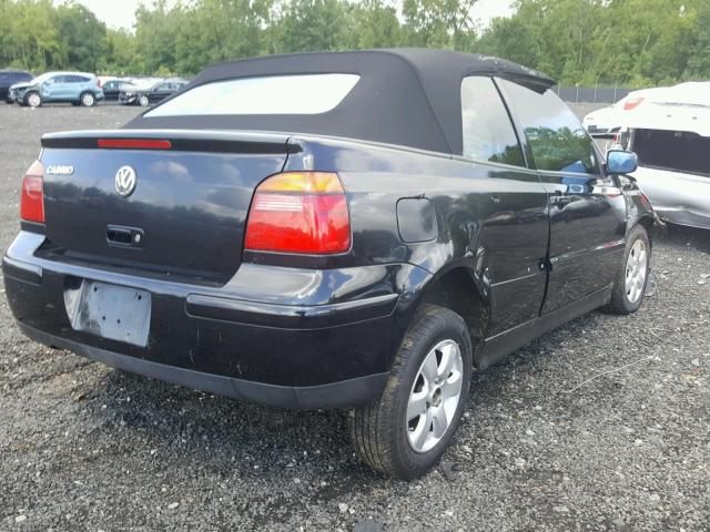 3VWDC21VX2M809761 - 2002 VOLKSWAGEN CABRIO GLX 黑色 照片 4