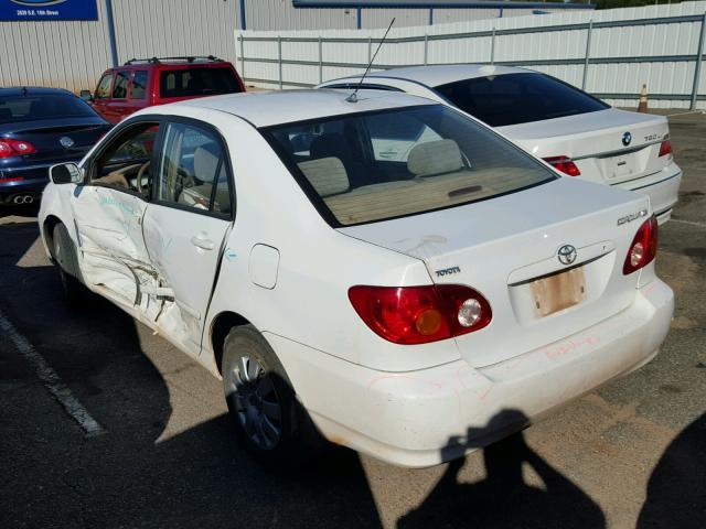 1NXBR32E54Z311202 - 2004 TOYOTA COROLLA CE SILVER photo 3