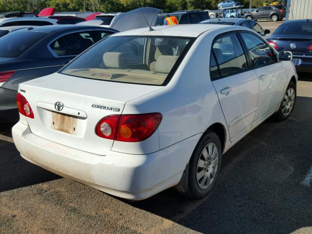 1NXBR32E54Z311202 - 2004 TOYOTA COROLLA CE SILVER photo 4