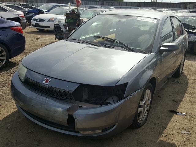 1G8AL52F64Z216523 - 2004 SATURN ION LEVEL GRAY photo 2