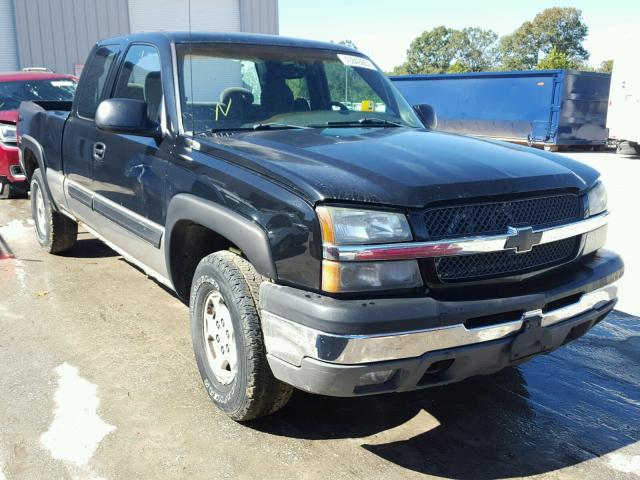 2GCEK19T931180896 - 2003 CHEVROLET SILVERADO BLACK photo 1