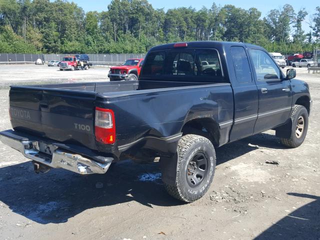 JT4UN22D7T0028963 - 1996 TOYOTA T100 XTRAC BLACK photo 4