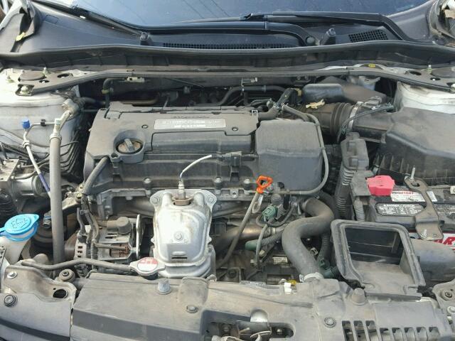 1HGCR2F86EA064364 - 2014 HONDA ACCORD EXL WHITE photo 7