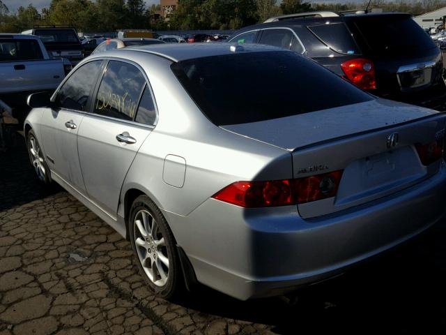 JH4CL96977C006108 - 2007 ACURA TSX SILVER photo 3
