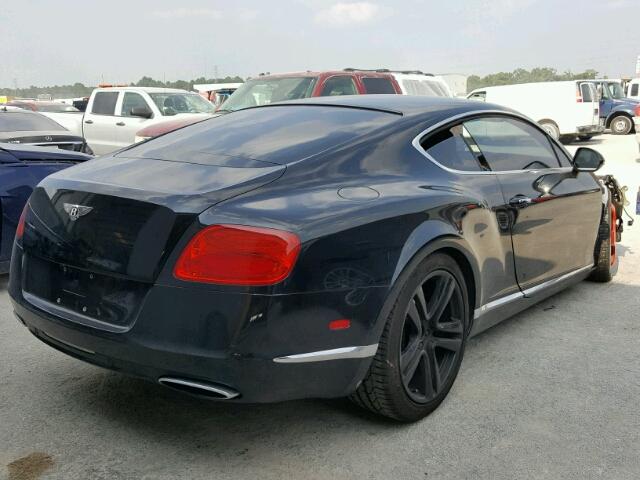 SCBFR7ZA9CC073586 - 2012 BENTLEY CONTINENTA BLACK photo 4