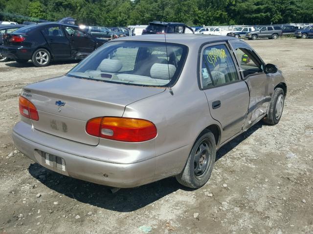 1Y1SK52861Z429994 - 2001 CHEVROLET GEO PRIZM 棕色 照片 4