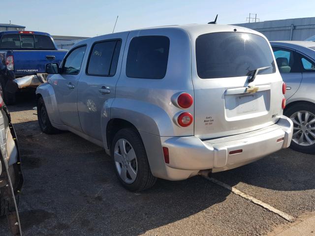 3GNCA13B69S626436 - 2009 CHEVROLET HHR LS SILVER photo 3