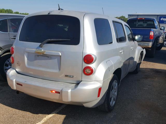 3GNCA13B69S626436 - 2009 CHEVROLET HHR LS SILVER photo 4