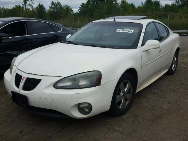 2G2WS522751184997 - 2005 PONTIAC GRAND PRIX WHITE photo 2