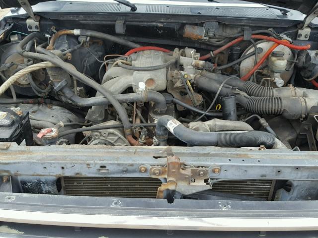 1FTEF14Y1KLB17324 - 1989 FORD F150 BLACK photo 7