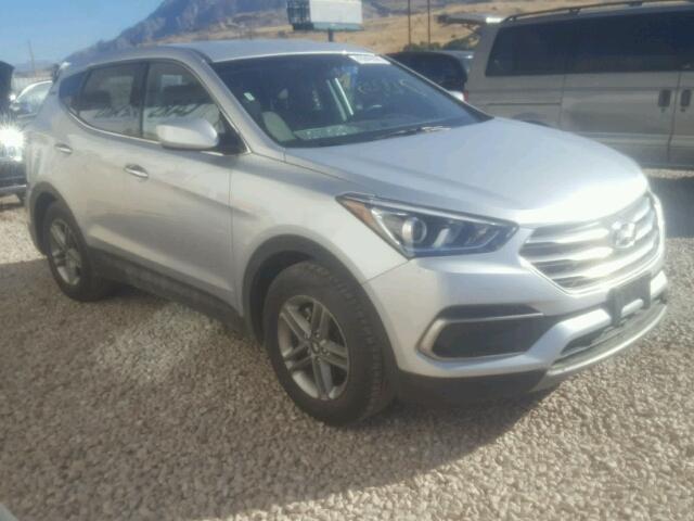 5XYZT3LB8JG531505 - 2018 HYUNDAI SANTA FE S SILVER photo 1