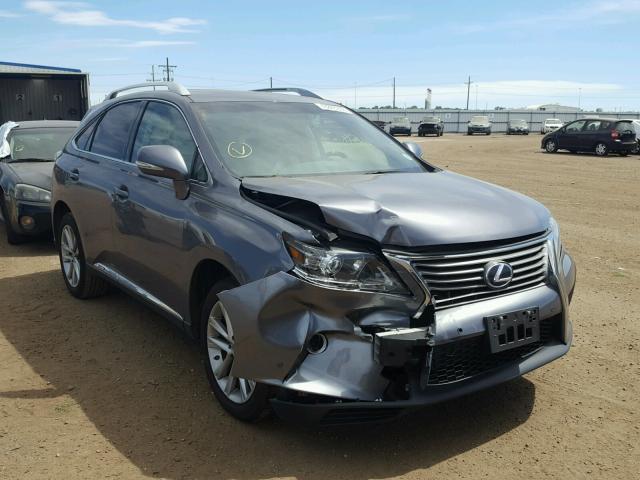 2T2BC1BA6FC003605 - 2015 LEXUS RX 450H GRAY photo 1