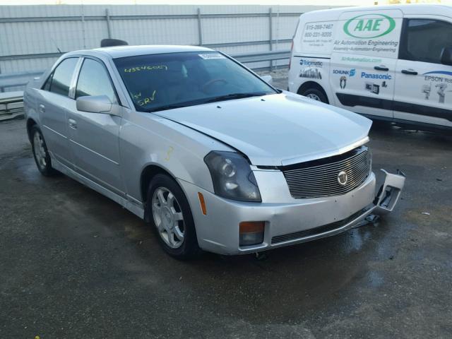 1G6DM57N630104360 - 2003 CADILLAC CTS SILVER photo 1