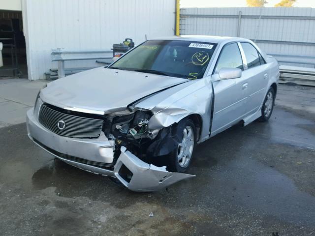 1G6DM57N630104360 - 2003 CADILLAC CTS SILVER photo 2