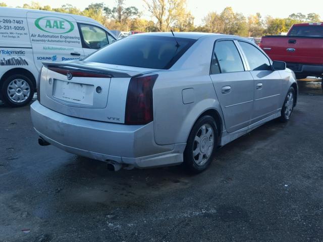 1G6DM57N630104360 - 2003 CADILLAC CTS SILVER photo 4