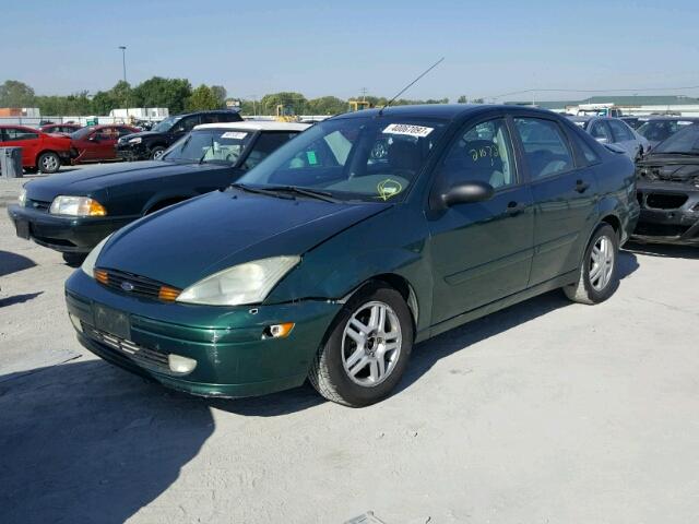 1FAFP34381W359533 - 2001 FORD FOCUS SE GREEN photo 2