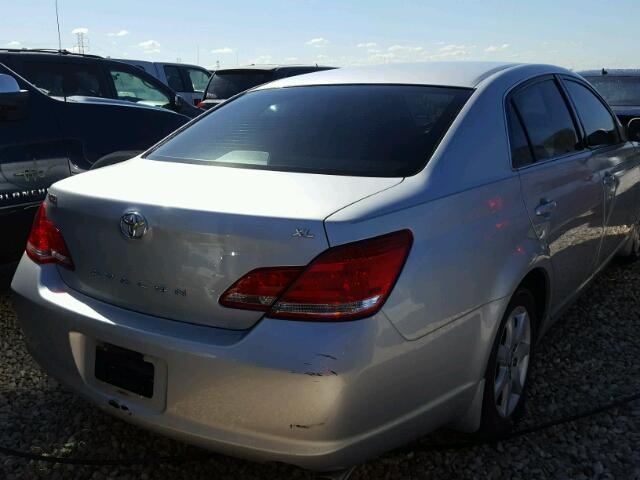 4T1BK36B67U217399 - 2007 TOYOTA AVALON XL SILVER photo 4